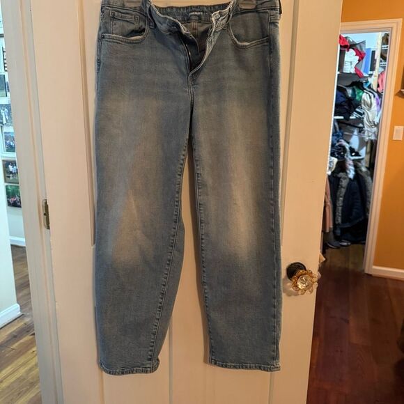 - Old Navy O. G. Loose size 14.  Waist 34@, length 37”, Rise 9” - Picture 2 of 7